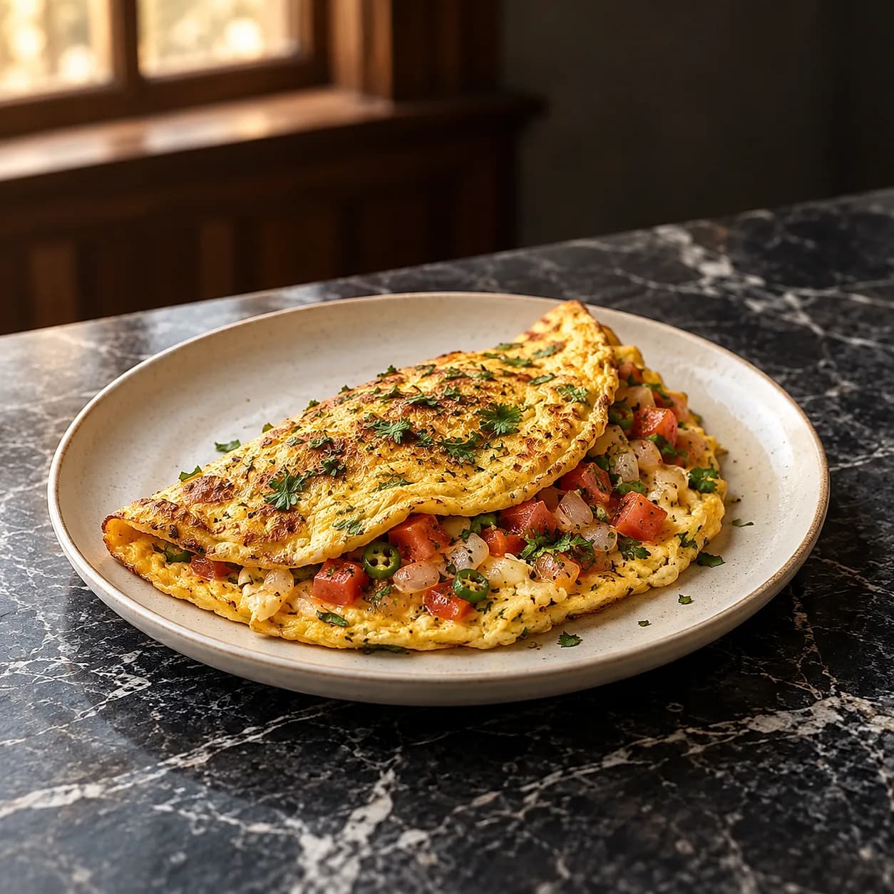 Masala Omelette