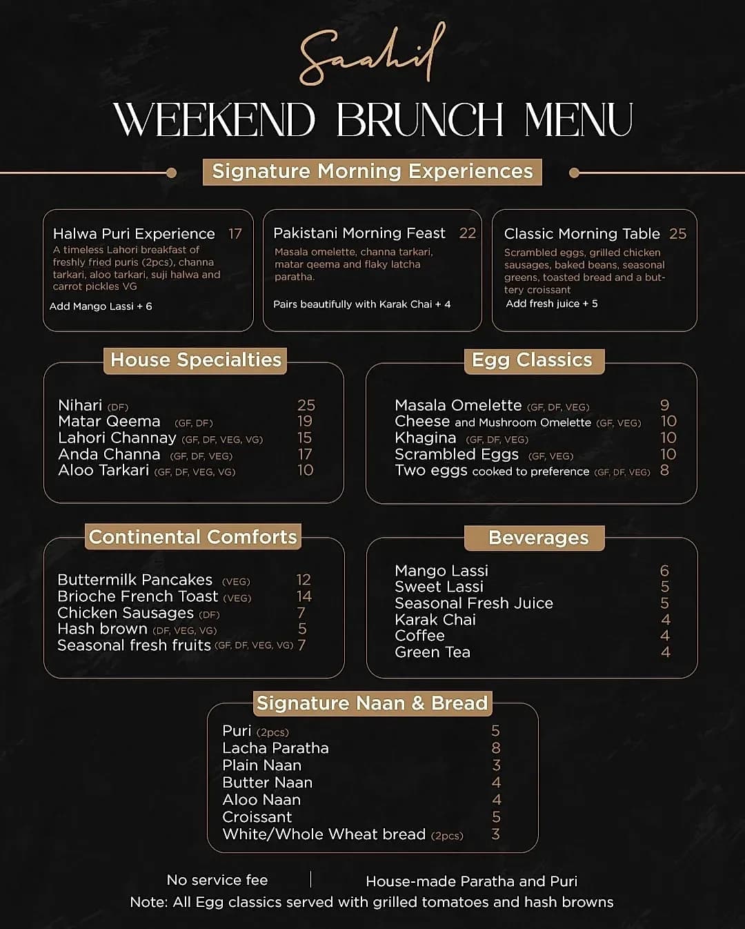 The Warmth of Weekend Brunch at Saahil restaurant story