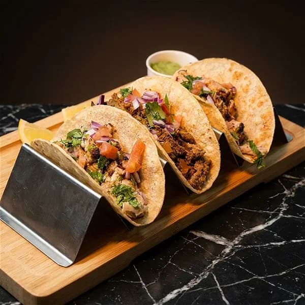 Chicken Malai Boti Soft Tacos