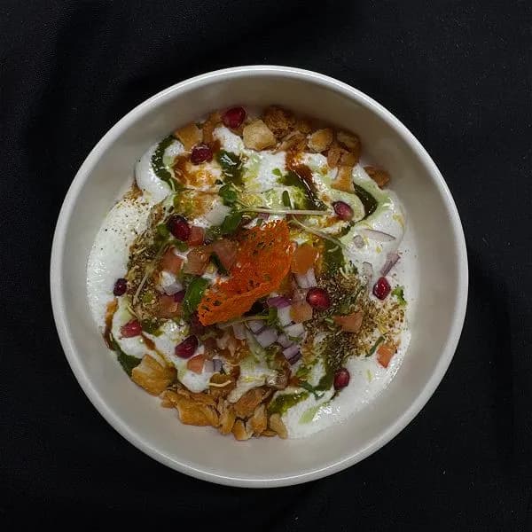 Dahi Bhalla with Cumin Papri